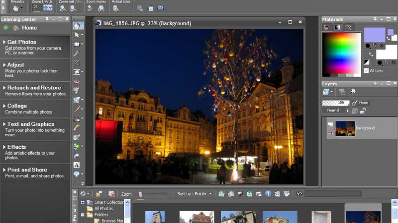 Hướng dẫn sử dụng phần mềm Corel PaintShop Pro chỉnh sửa ghép ảnh